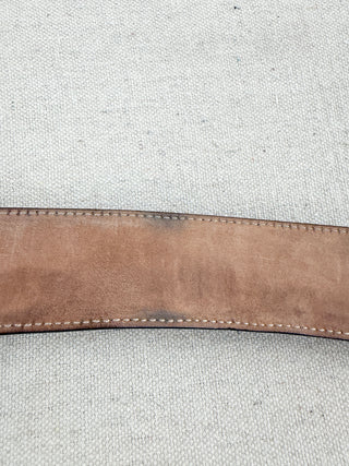 Gucci men GG belt with GG print, 85 / 34