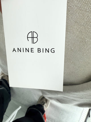 Anine Bing small signature link belt leather, M/L