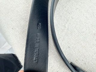 Anine Bing small signature link belt leather, M/L