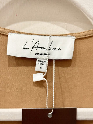 L'Academie 2 piece set: shirt and casual pants, top S / bottom M