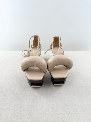 Cult gaia pillow fifi platform sandals, 38.5