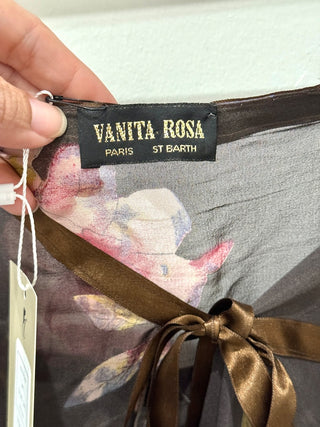 Vanita Rosa sheer sarong skirt adjustable, one size