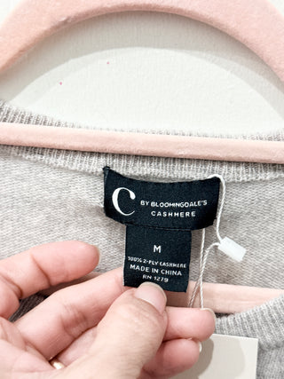 C by Bloomingdales 100% cashmere sweater, M