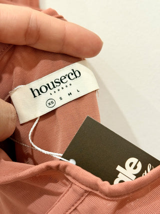 House of CB 2 piece set long skirt and corset top, XS