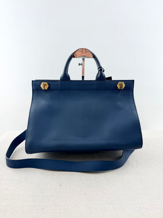 Anya Hindmarch ephson top handle leather bag with long strap