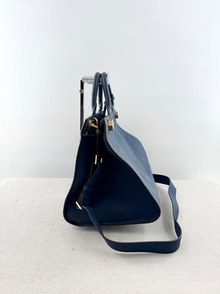 Anya Hindmarch ephson top handle leather bag with long strap
