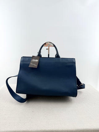 Anya Hindmarch ephson top handle leather bag with long strap