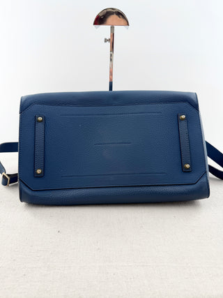 Anya Hindmarch ephson top handle leather bag with long strap