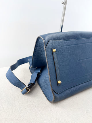 Anya Hindmarch ephson top handle leather bag with long strap