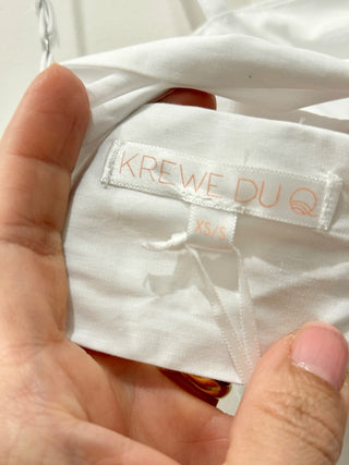 Krewe Duq set bra and long cotton skirt, XS / S