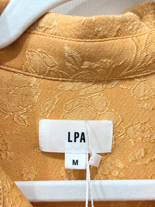 LPA jaquard matching set oversized shirt and short, top M / bottom XS