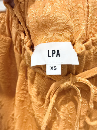 LPA jaquard matching set oversized shirt and short, top M / bottom XS