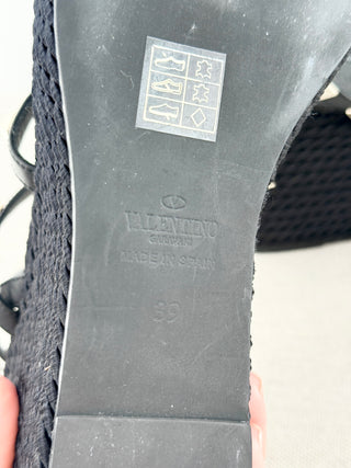 Valentino wedge sandals rockstud, 39