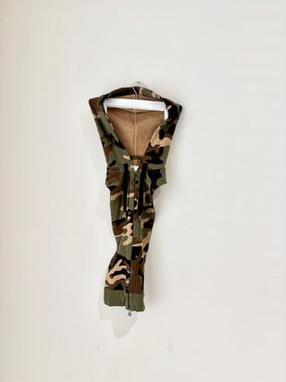 Veronica Beard green camo dickie, 00-14