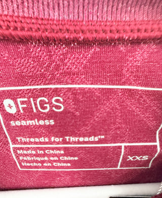 Figs fair isle salta top, XXS