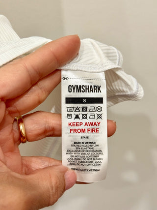 Gymshark tank top elevate slim fit, S