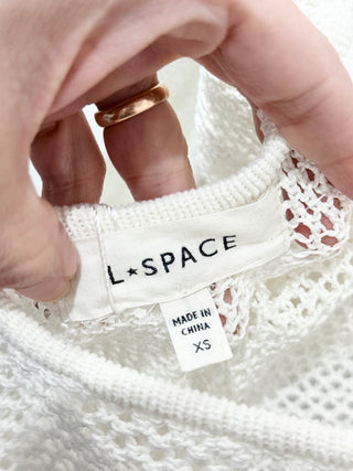 L Space crochet cover up, XS