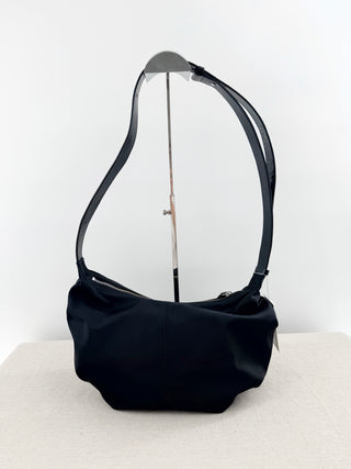 Nothing Written nylon and faux leather strap bag