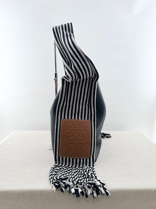 Loewe scarf bucket bag with fringe