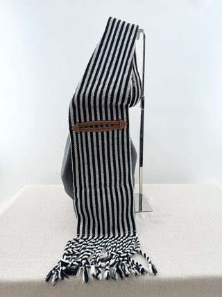 Loewe scarf bucket bag with fringe