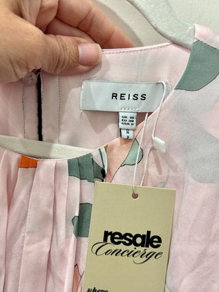Reiss sleeveless pattern mini dress, 6
