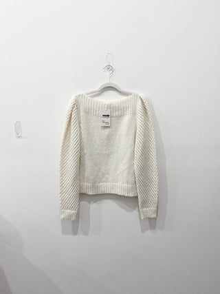 LoveShackFancy alpaca / wool blend sweater, M