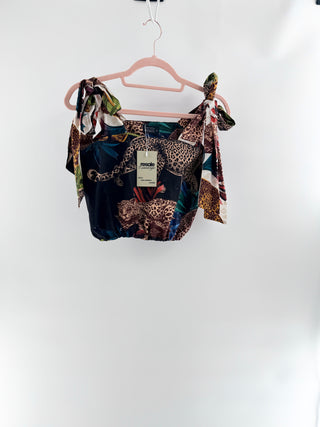 Arkitect Mia de Dios crop pattern top, XS