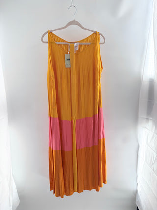 Carolina Herrera knit pleated midi dress, XXL