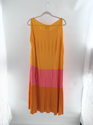 Carolina Herrera knit pleated midi dress, XXL