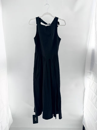 ASTR sleeveless cotton midi dress, S