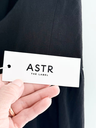 ASTR sleeveless cotton midi dress, S