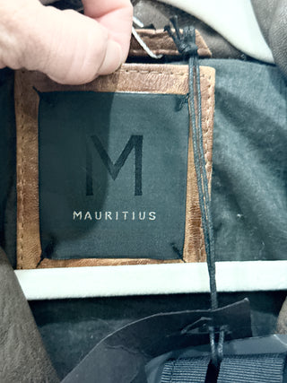 Mauritius leather moto jacket, XS