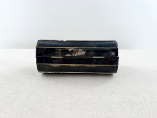 n.a. horn cylindrical clutch bag