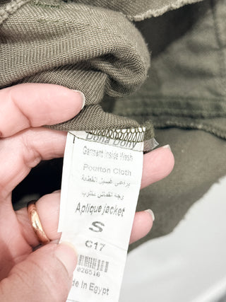 Dona + Dony military embellished jacket, S