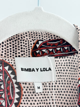 Bimba Y Lola print casual midi dress, M