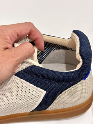ROTHY'S The RS01 Knit Low Top Sneaker Shoes Hudson Off-White Men's Size US 11