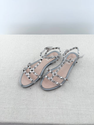 Valentino jelly rockstud slide sandals, 37