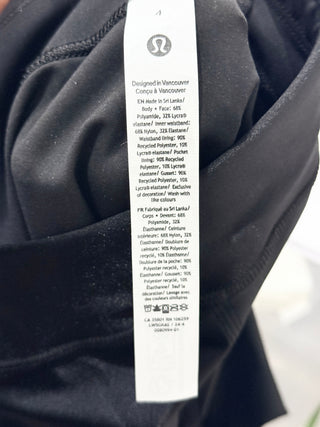 Lululemon satin shine HR tight leggings, 4