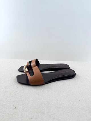 Tory Burch pierce thong sandals leather, 9.5