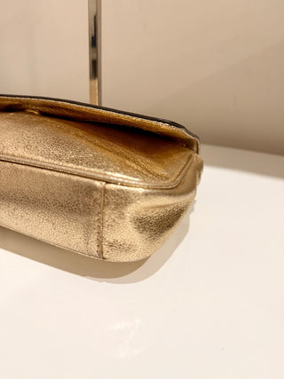 Michael Kors metallic medium size bag with chain strap