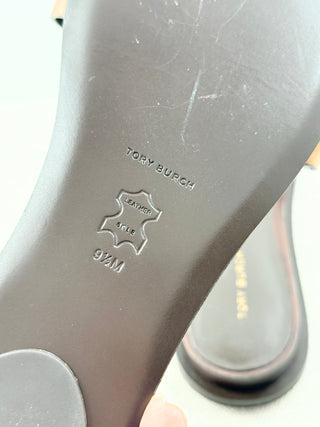 Tory Burch pierce thong sandals leather, 9.5