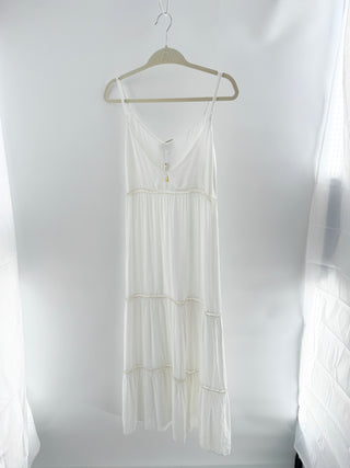 Malai Tiered maxi dress, S
