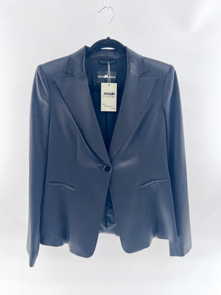 Emporio Armani Satin finish tailoring tuxedo blazer, 46 IT / US 10