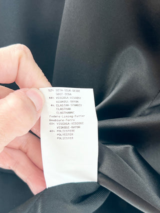 Emporio Armani Satin finish tailoring tuxedo blazer, 46 IT / US 10