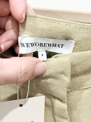 WeWoreWhat matching casual set top and pants, top XS / bottom 0