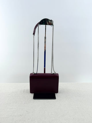 Saint Laurent leather sunset bag with chain strap