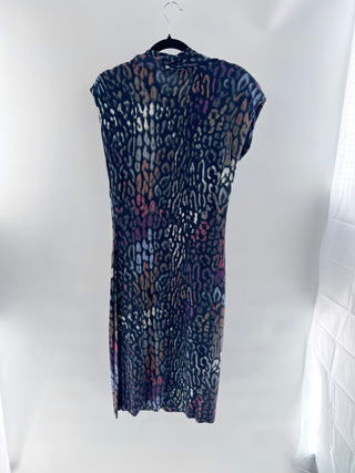 Escada Multicolor animal print jersey dress, 36