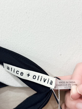 Alice & Olivia mesh panel top, XS