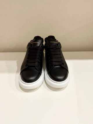 Alexander McQueen Larry Leather Chunky Sole Low Top Sneakers Black EU 38