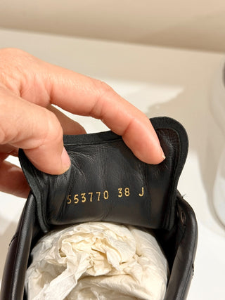 Alexander McQueen Larry Leather Chunky Sole Low Top Sneakers Black EU 38